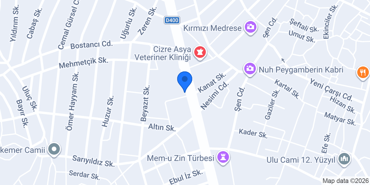 Sıtkı Usta Künefe & Kadayıf konumu