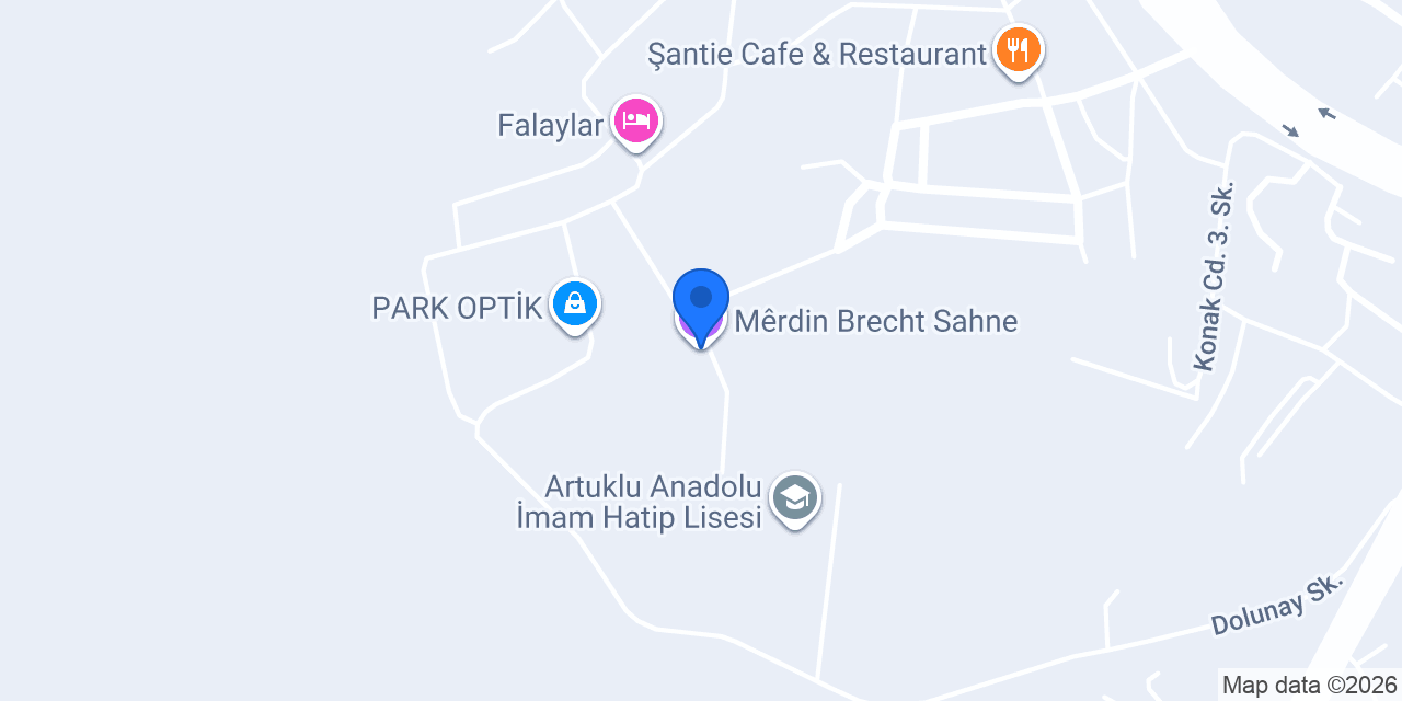 Mêrdin Brecht Sahne konumu