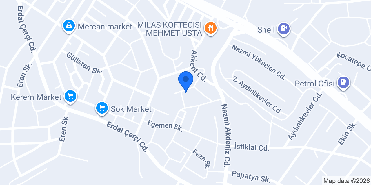 Milas Karabay hafriyat konumu