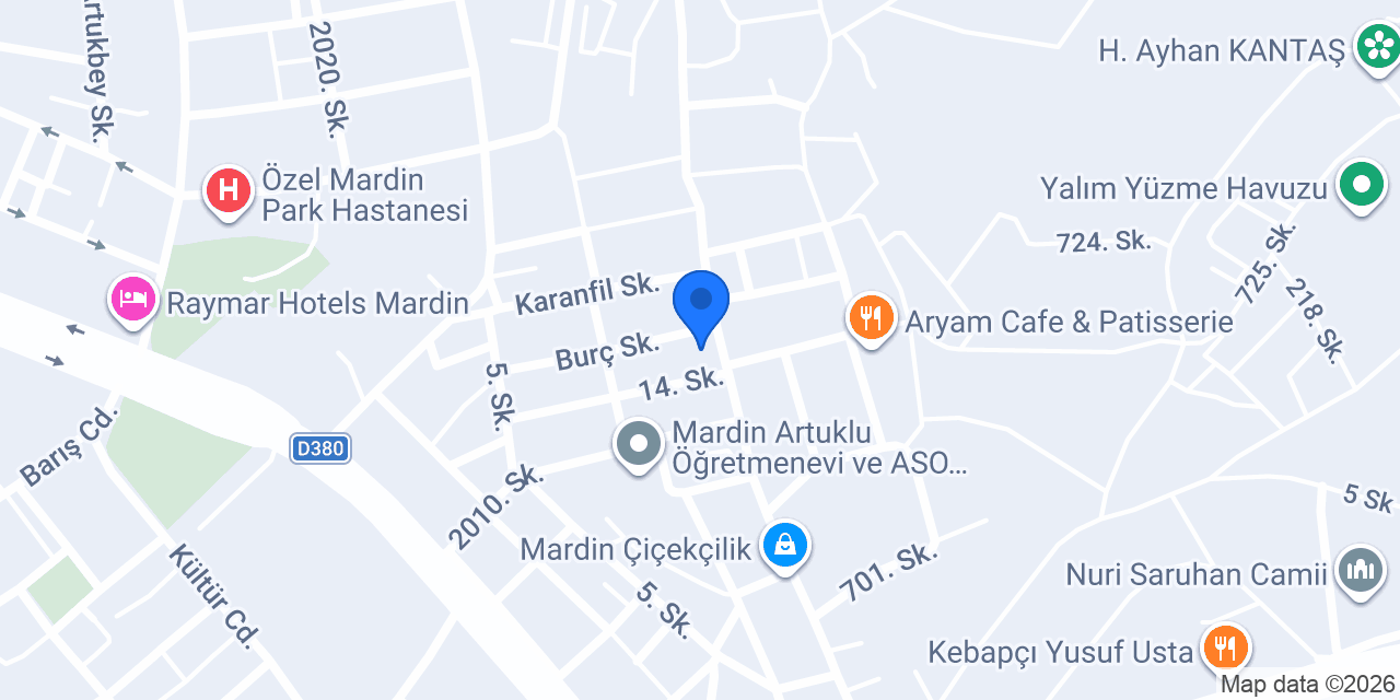 Darius Çiğköfte konumu