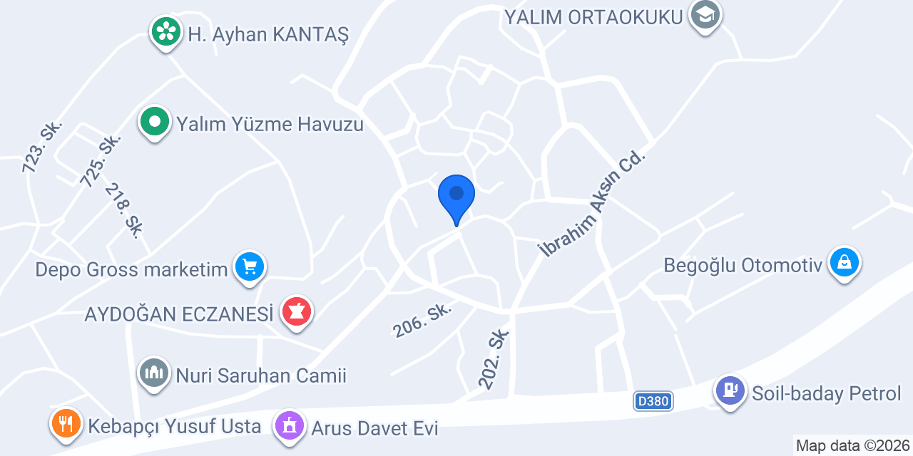 Yalımköy Sağlık Ocağı konumu