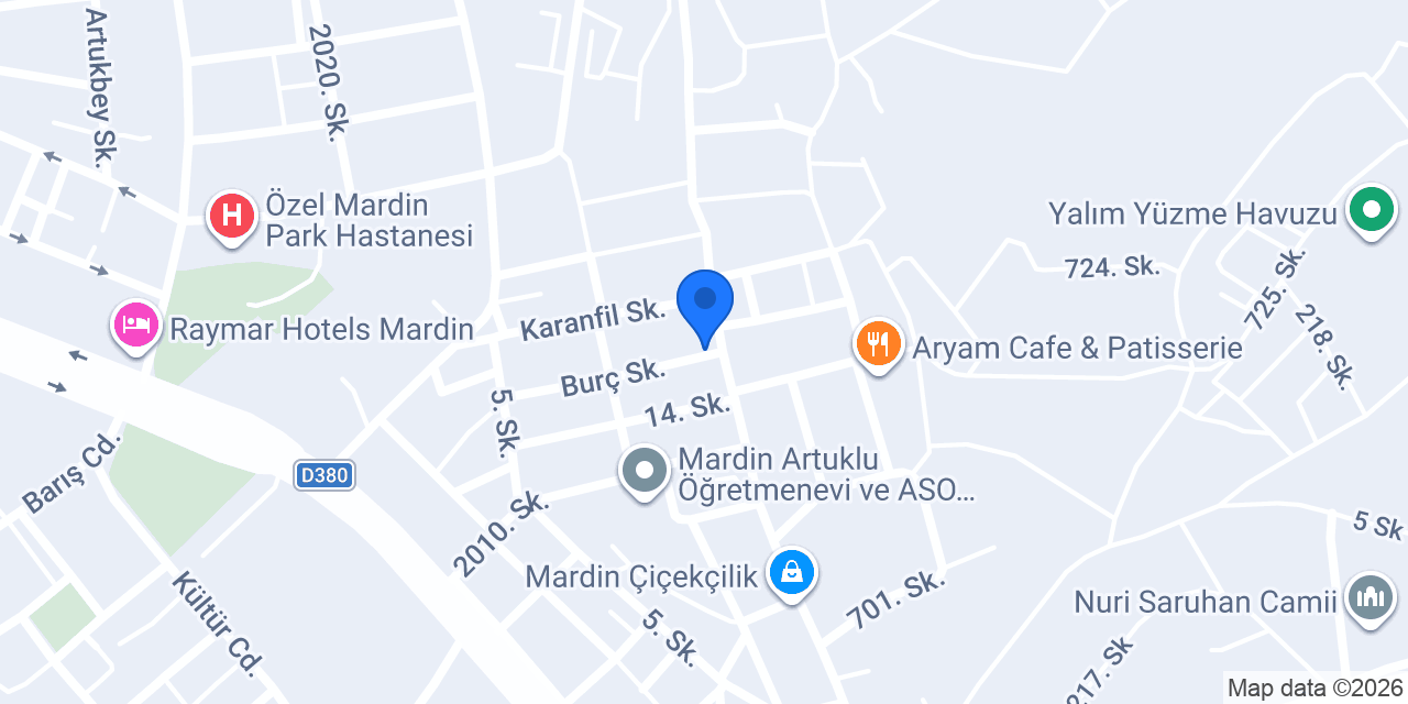 Arsamiea Çiğköfte konumu