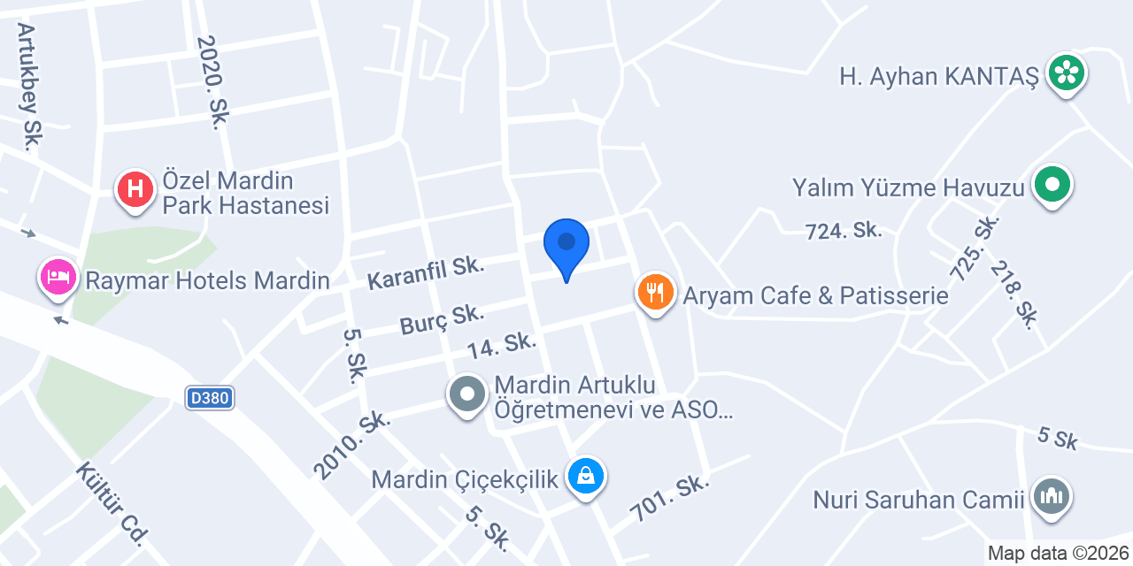 MM AKIN MOBİLYA DEKOR konumu