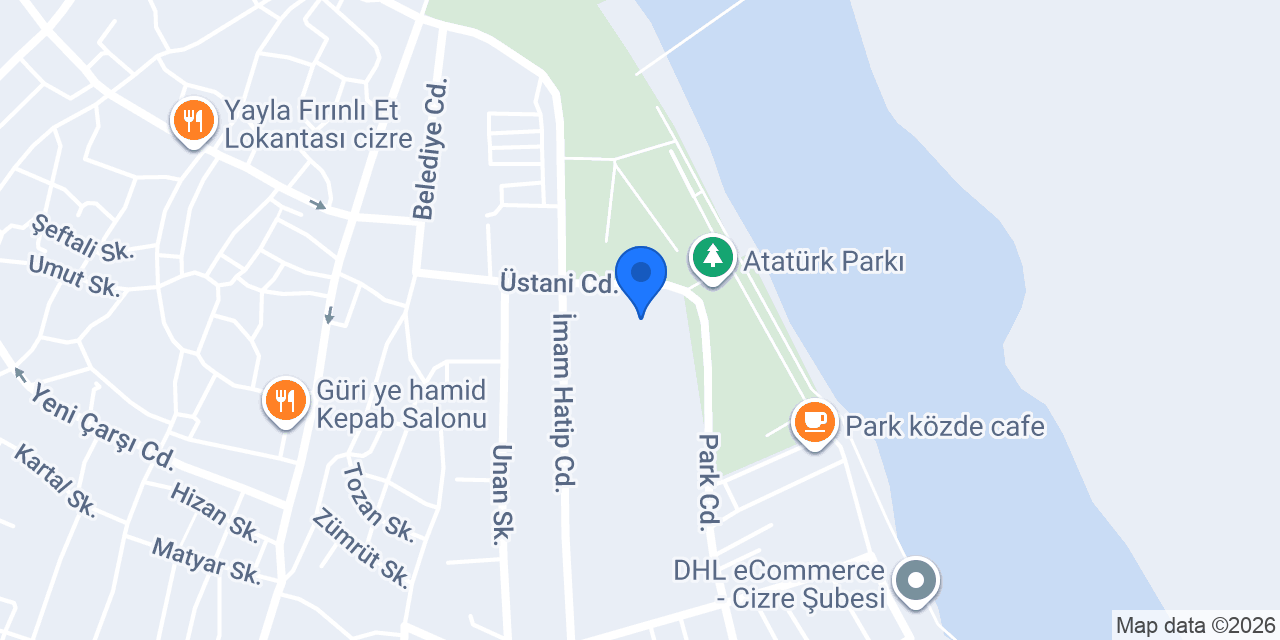 Cizre Şube konumu