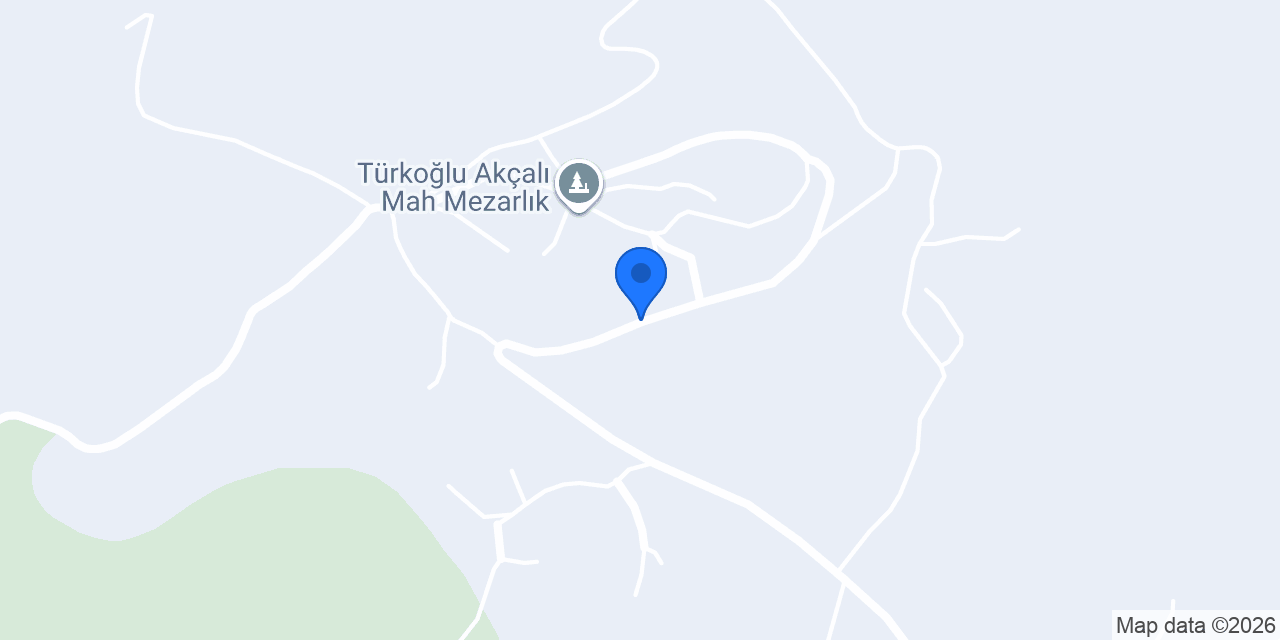 Akçalı İlköğretim Okulu konumu