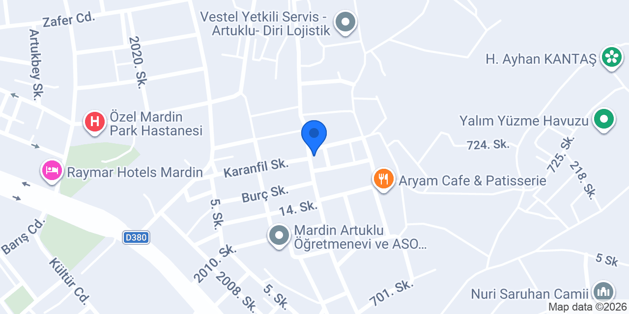 Kahraman Erkek Kuaförü 2 konumu