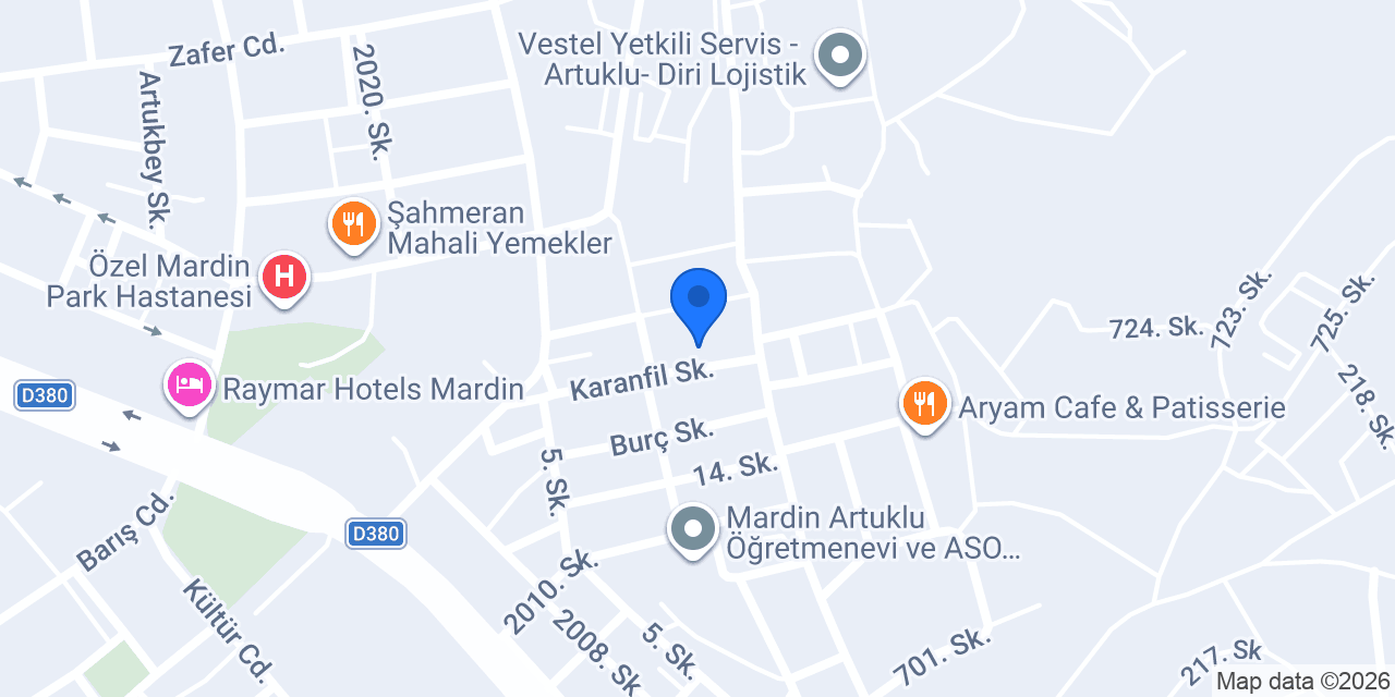 Nilüfer Çiçekçilik konumu