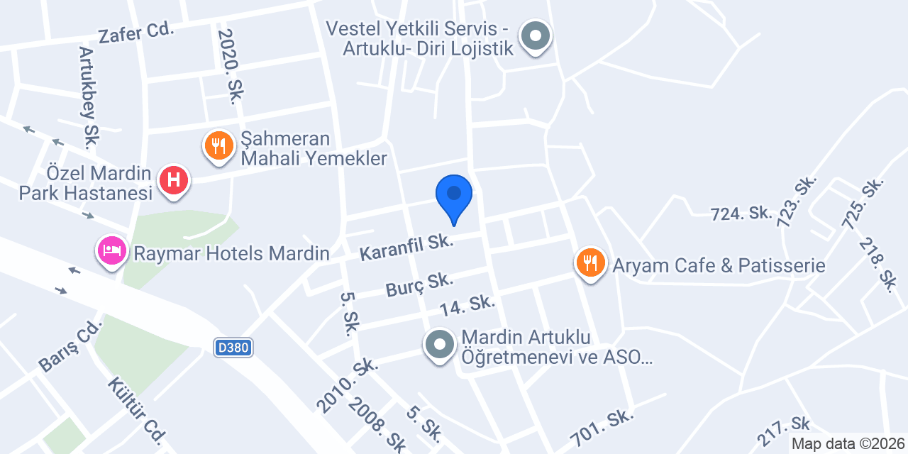 ASEM Bilişim | Servis Teknodestek konumu