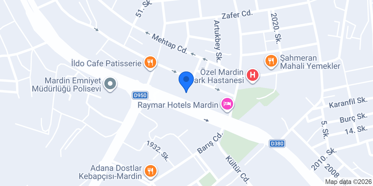 Avukat Azat Yıldırım konumu