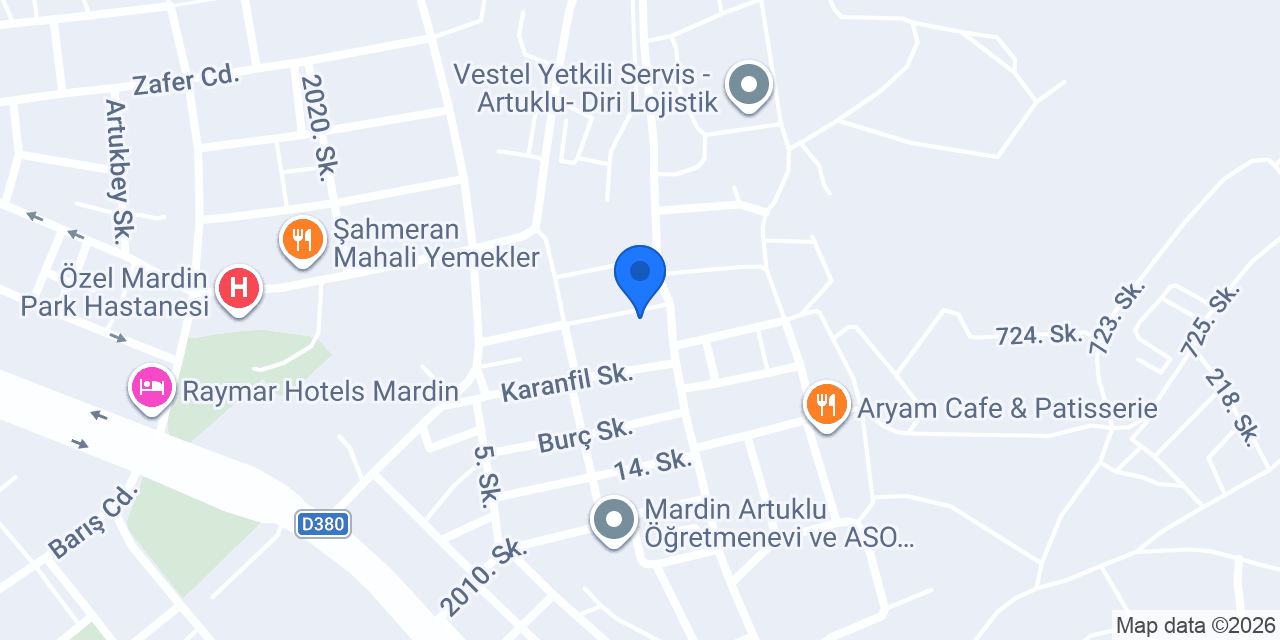 tuğmaner Bayan kuaförü konumu