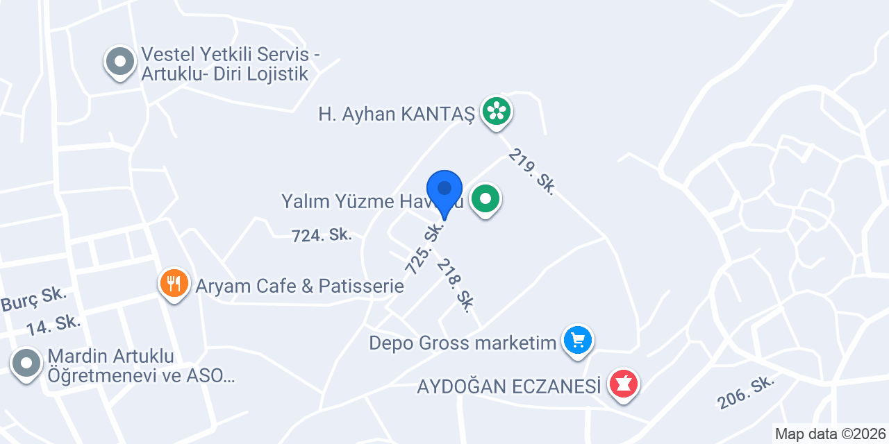 Mardin Taksi konumu