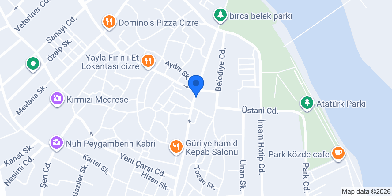 CİZRE SARI TAKSİ konumu
