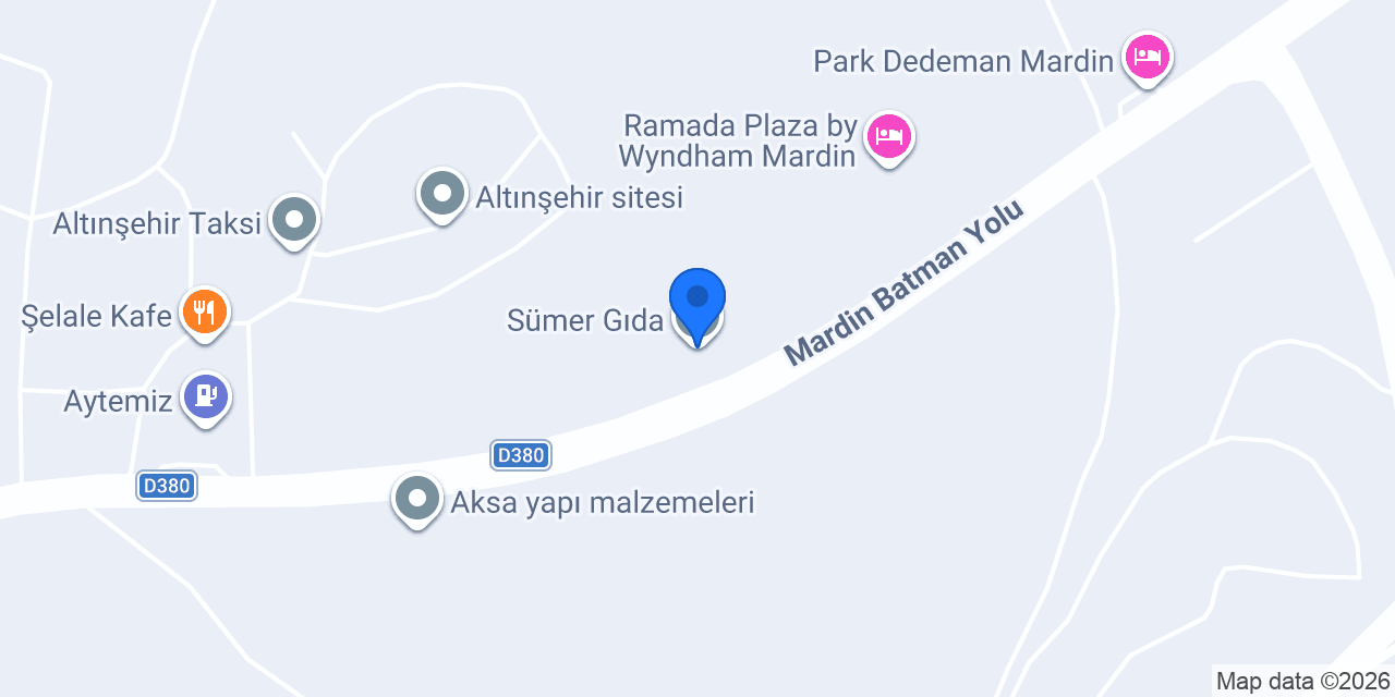 Sümer Gıda konumu
