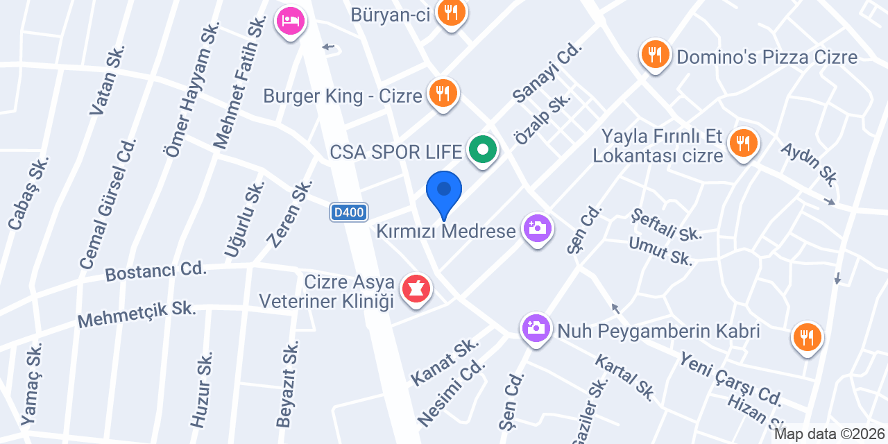 Vizyon Yapı Tasarım konumu