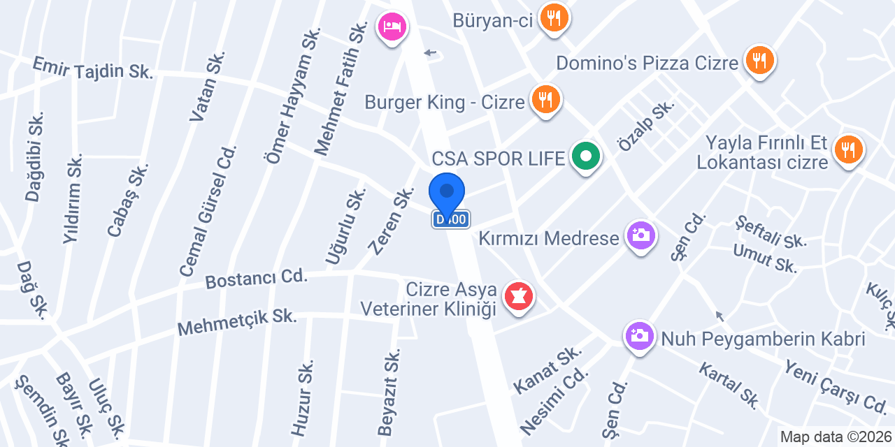 ÖZDEMİR ECZANESİ konumu