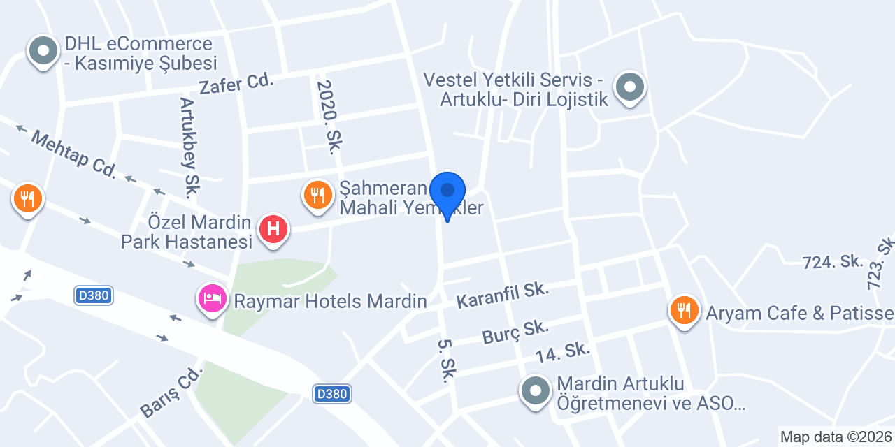Stüdyo Pastel konumu