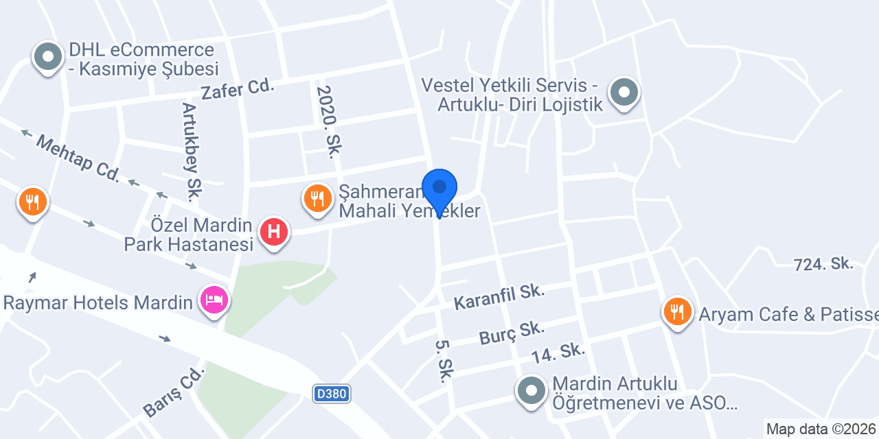 Kastay Dijital konumu