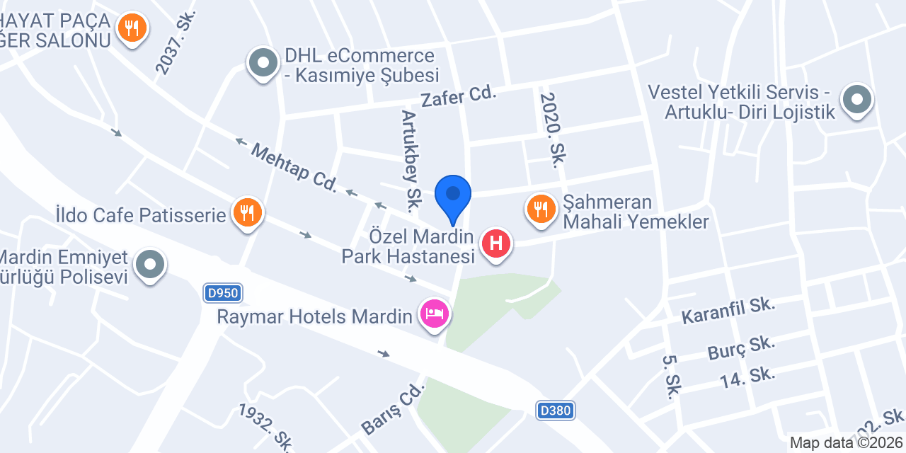 Mercan Petshop konumu