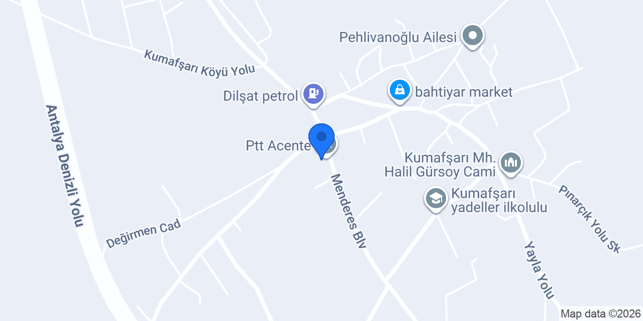 Ptt Acente konumu
