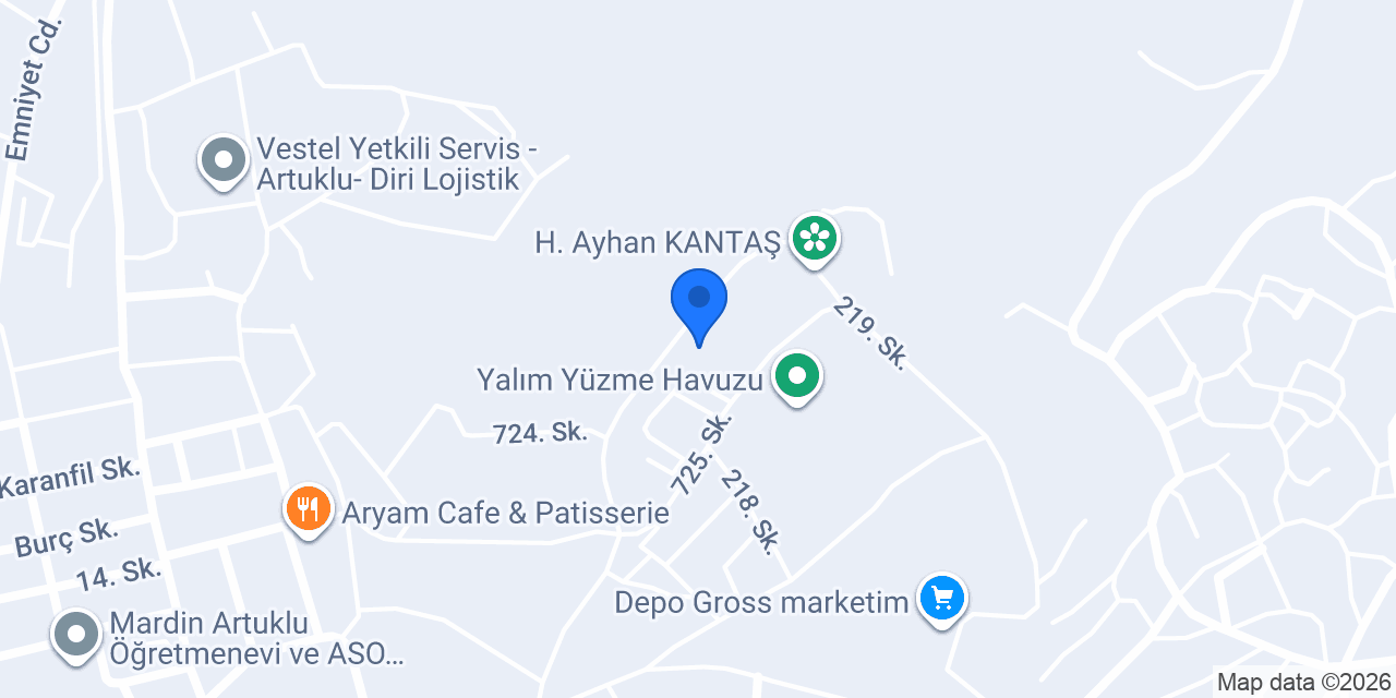 Mardin Umut Nakliyat konumu