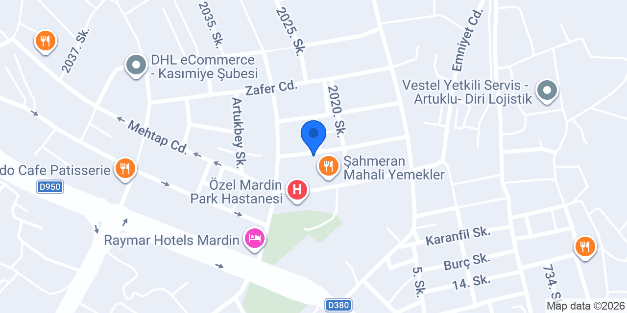 Güldem temizlik konumu