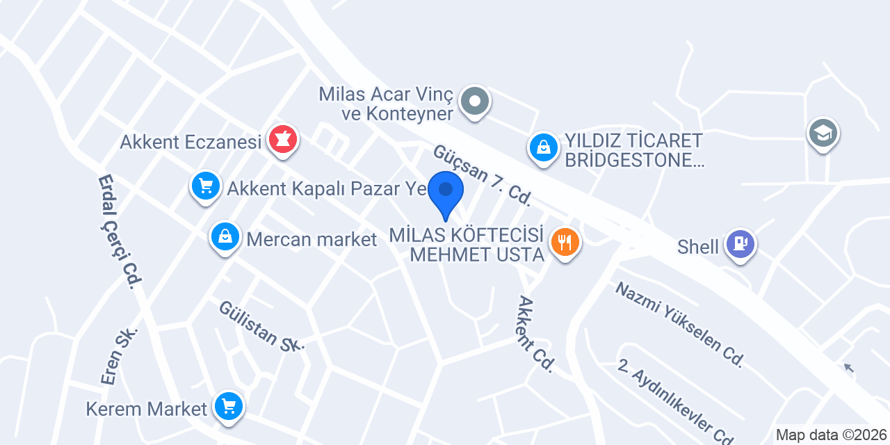 Yağmur pide lahmacun fırını konumu