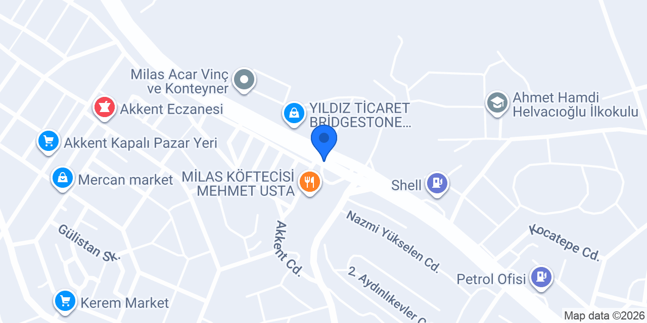 Yeni Adana Seyahat konumu