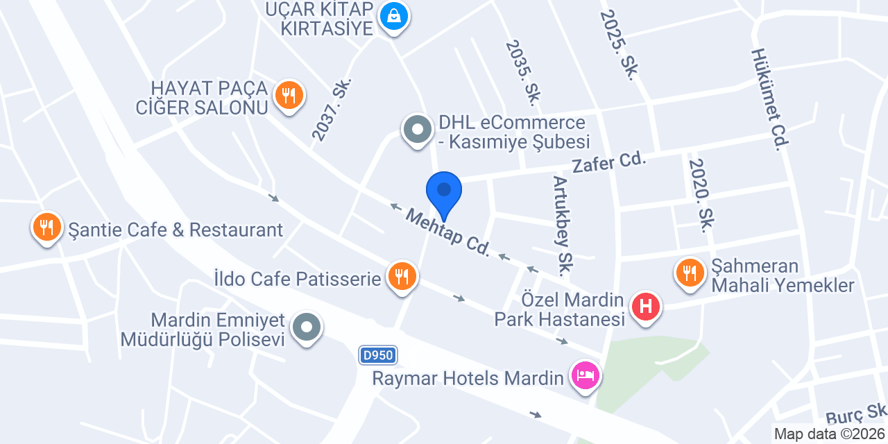 Öz Hatay Döner konumu