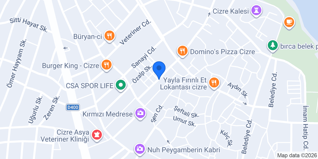 Akademi Kırtasiye konumu