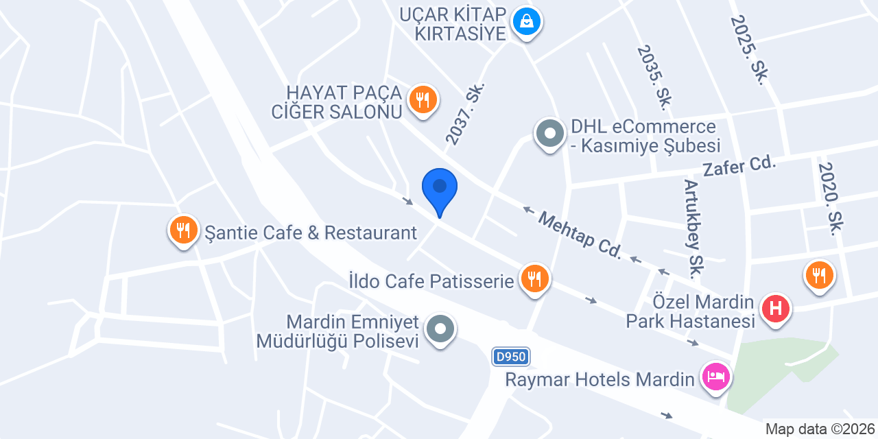 Mardiva Turizm konumu