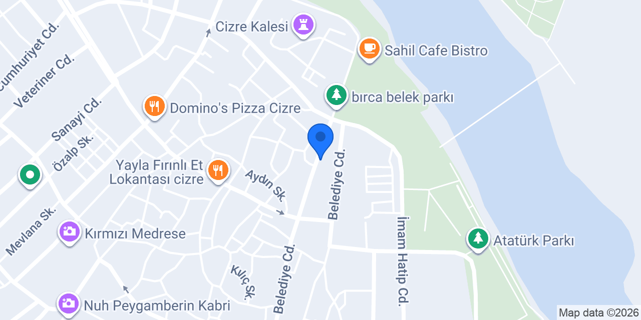Özkan Hukuk & Danışmanlık Bürosu konumu