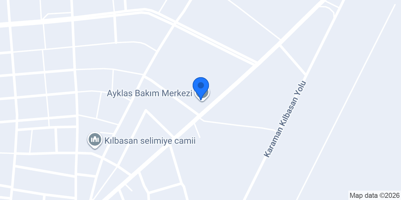 Ayklas Bakım Merkezi konumu