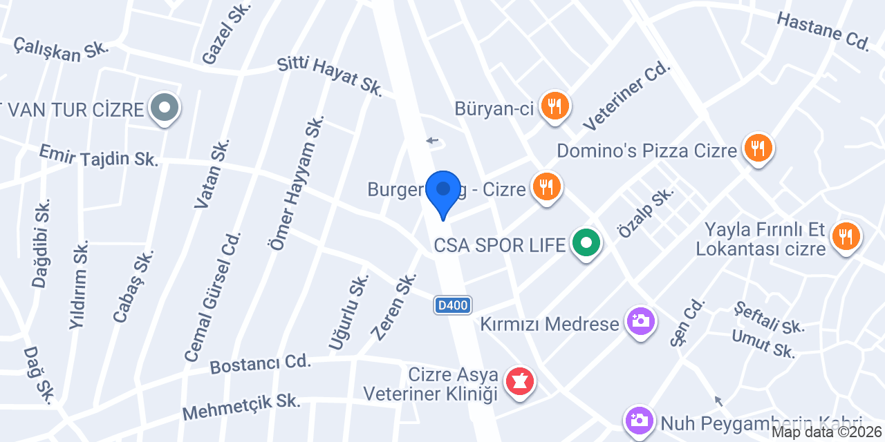 Nazende Ocakbaşı konumu