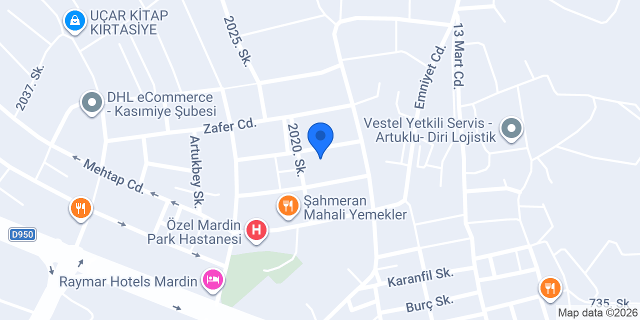 Terapi Masaj Salonu konumu
