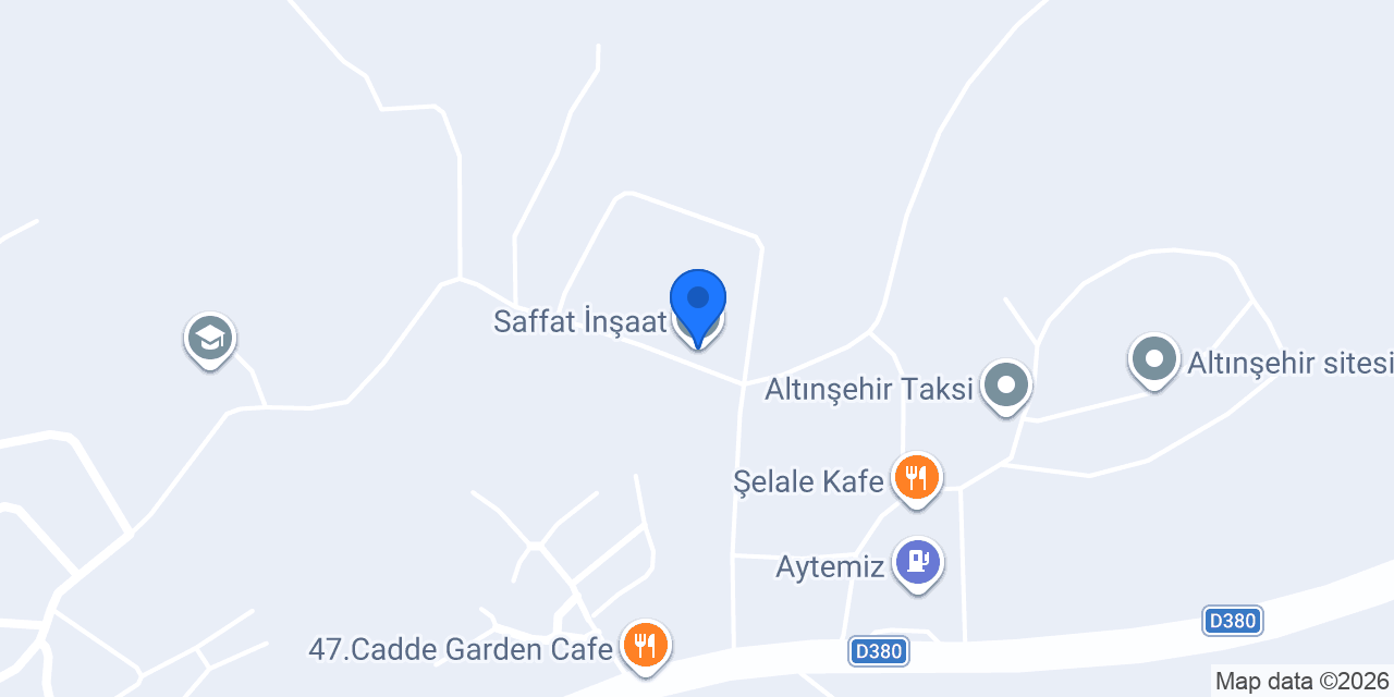 Saffat İnşaat konumu