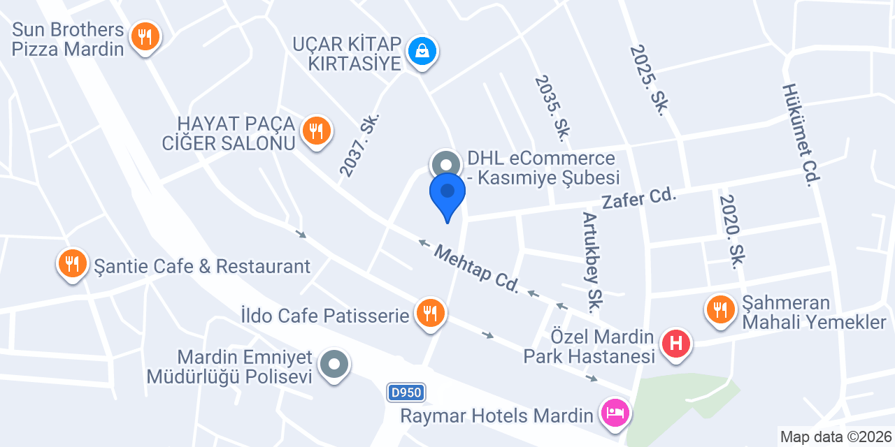 Texsas Döner Kafe konumu