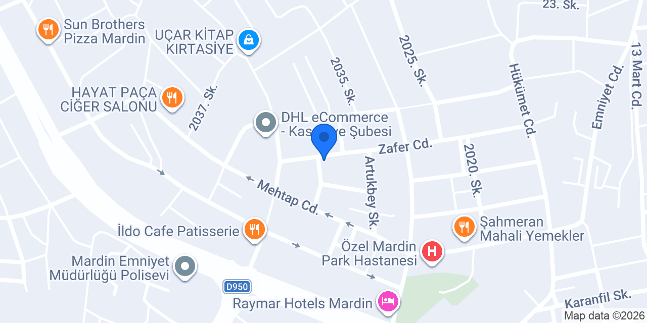 Serdar Market konumu
