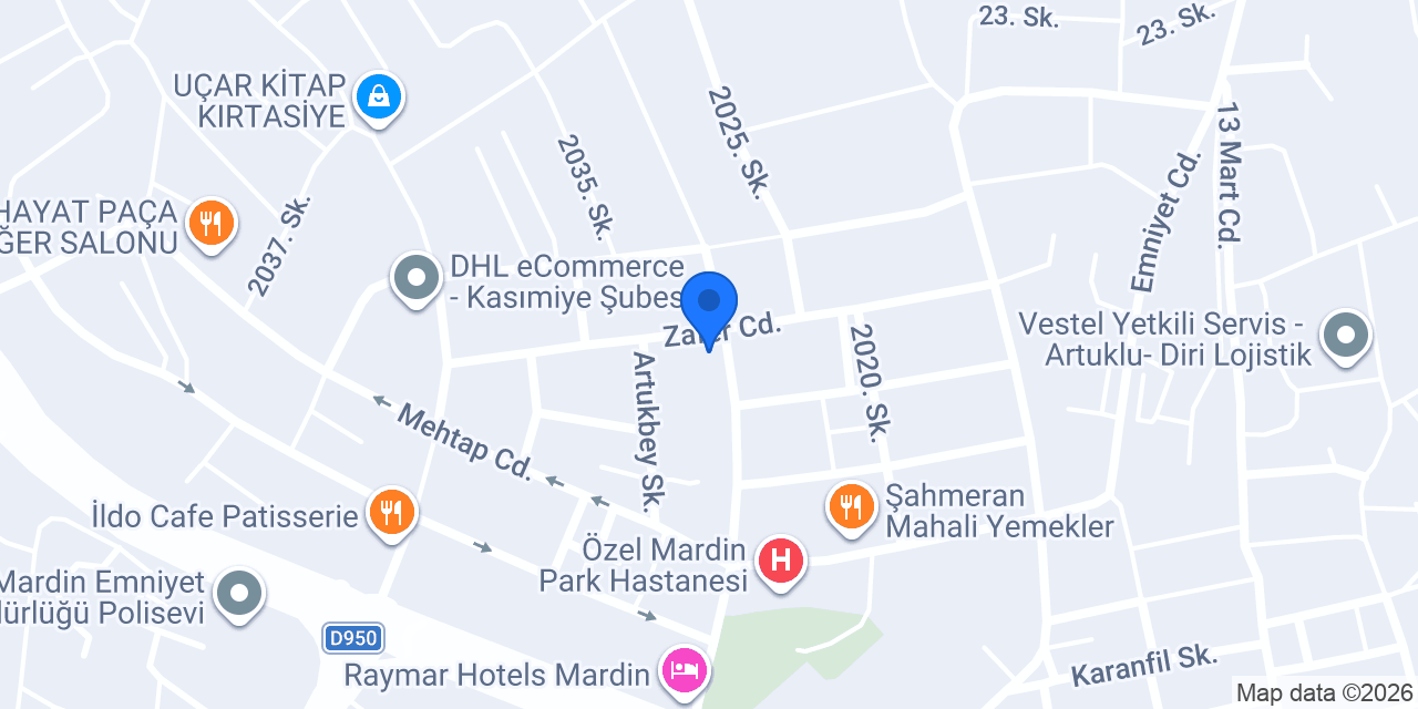 Anar Rent A Car konumu