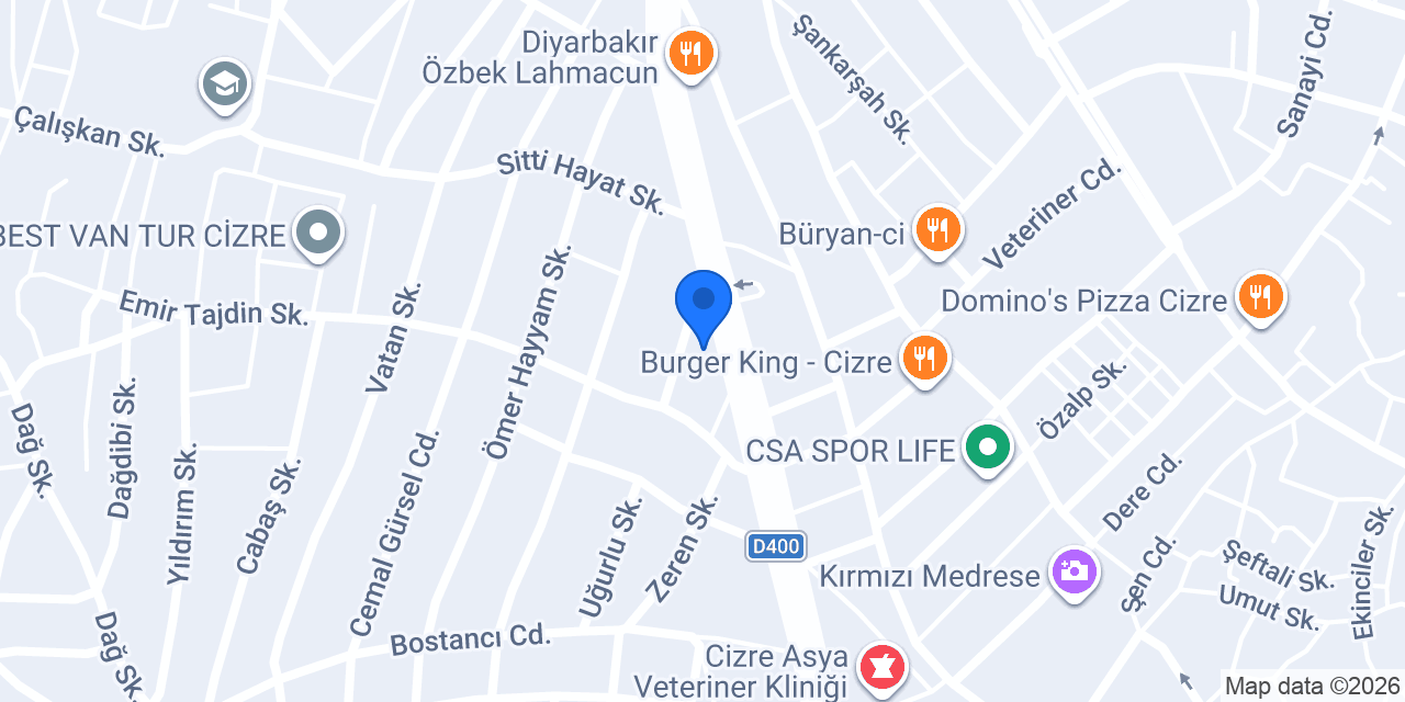 Diyar Savda Mimarlık konumu