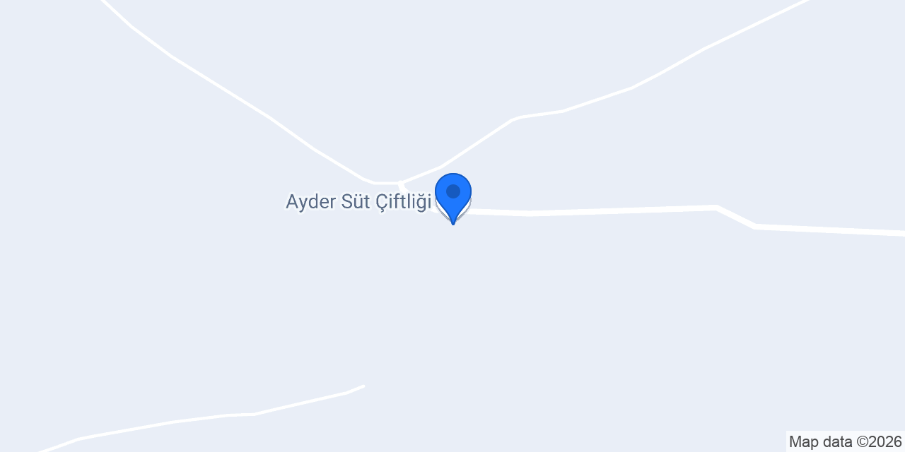 Ayder Süt Çiftliği konumu