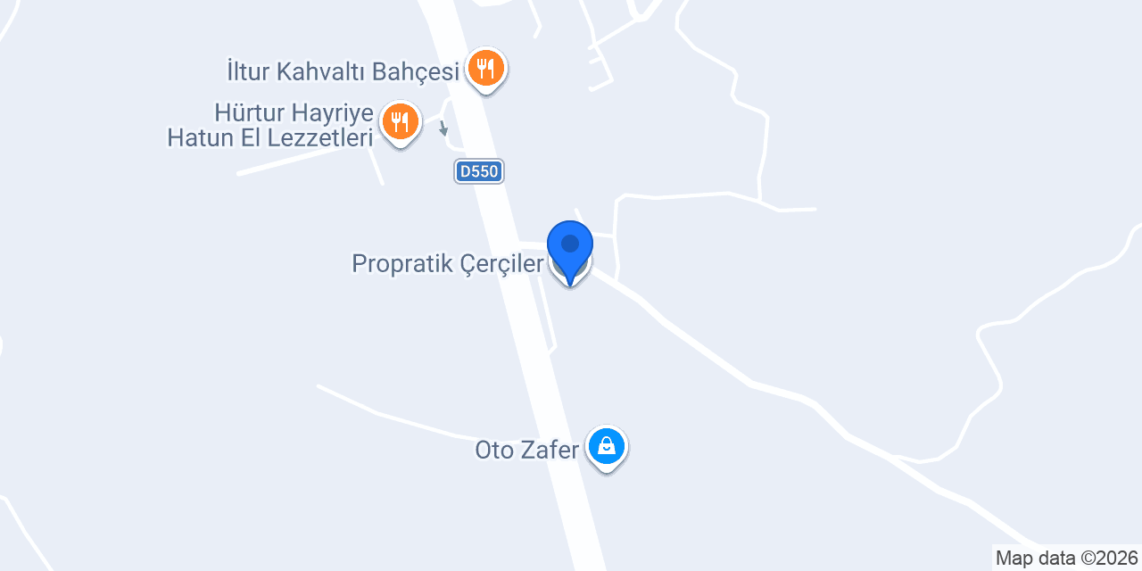Propratik Çerçiler konumu