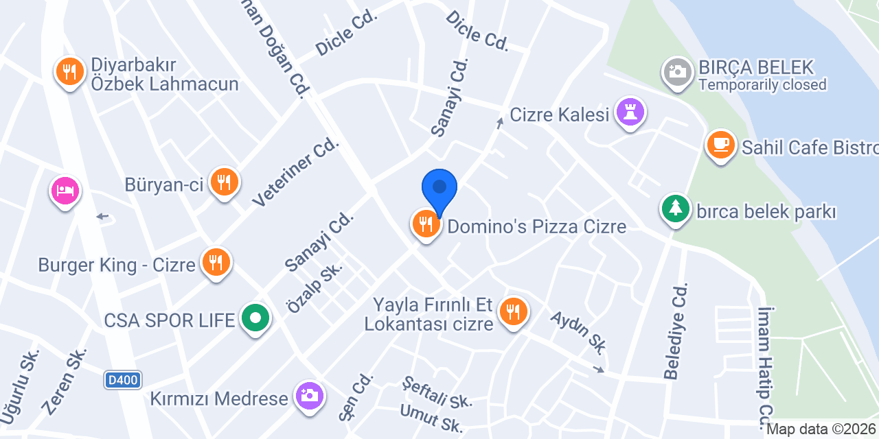 M33 Mersin33 Tantuni Biftek konumu