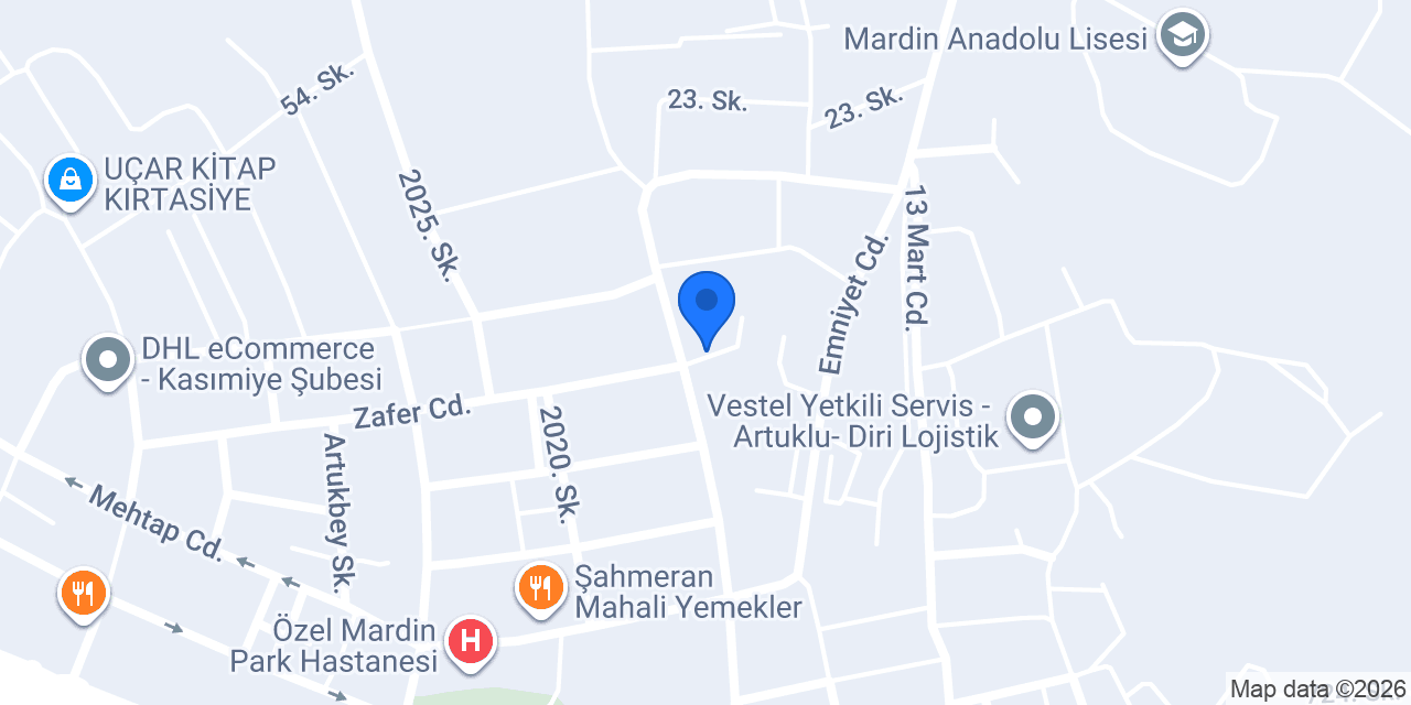 Şerin TESİSAT konumu