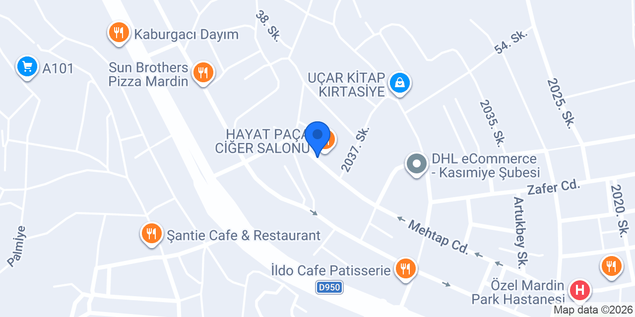 Açı Eğitim Kurumları konumu