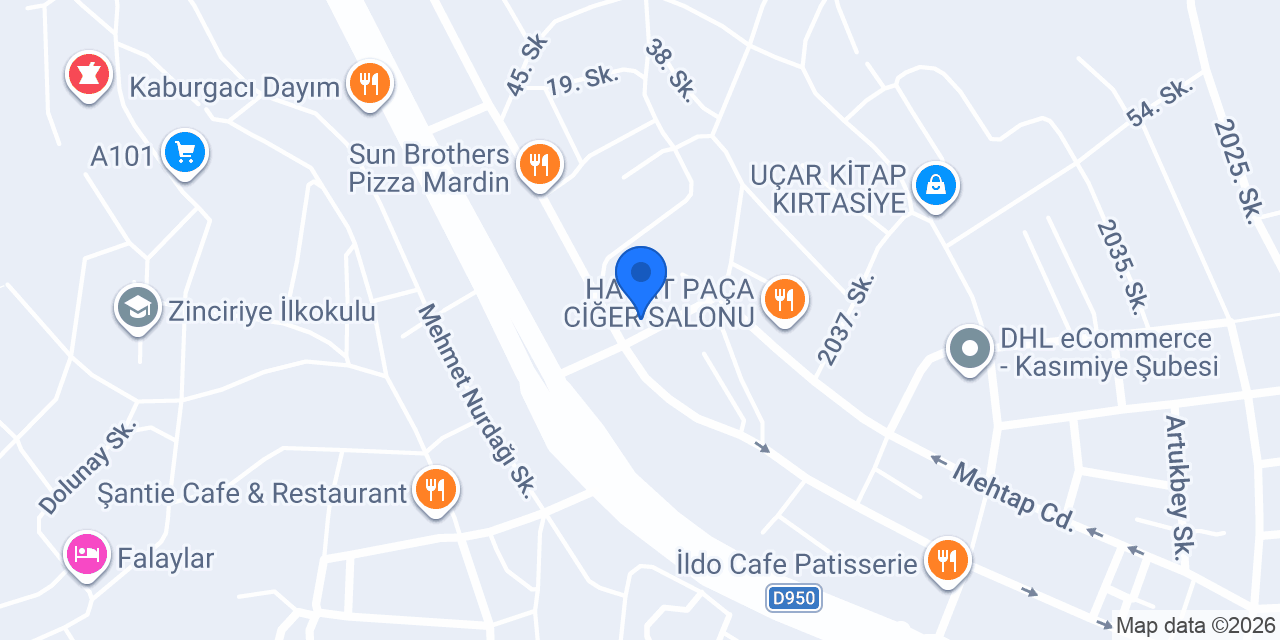 Lara Fizyoterapi Merkezi konumu