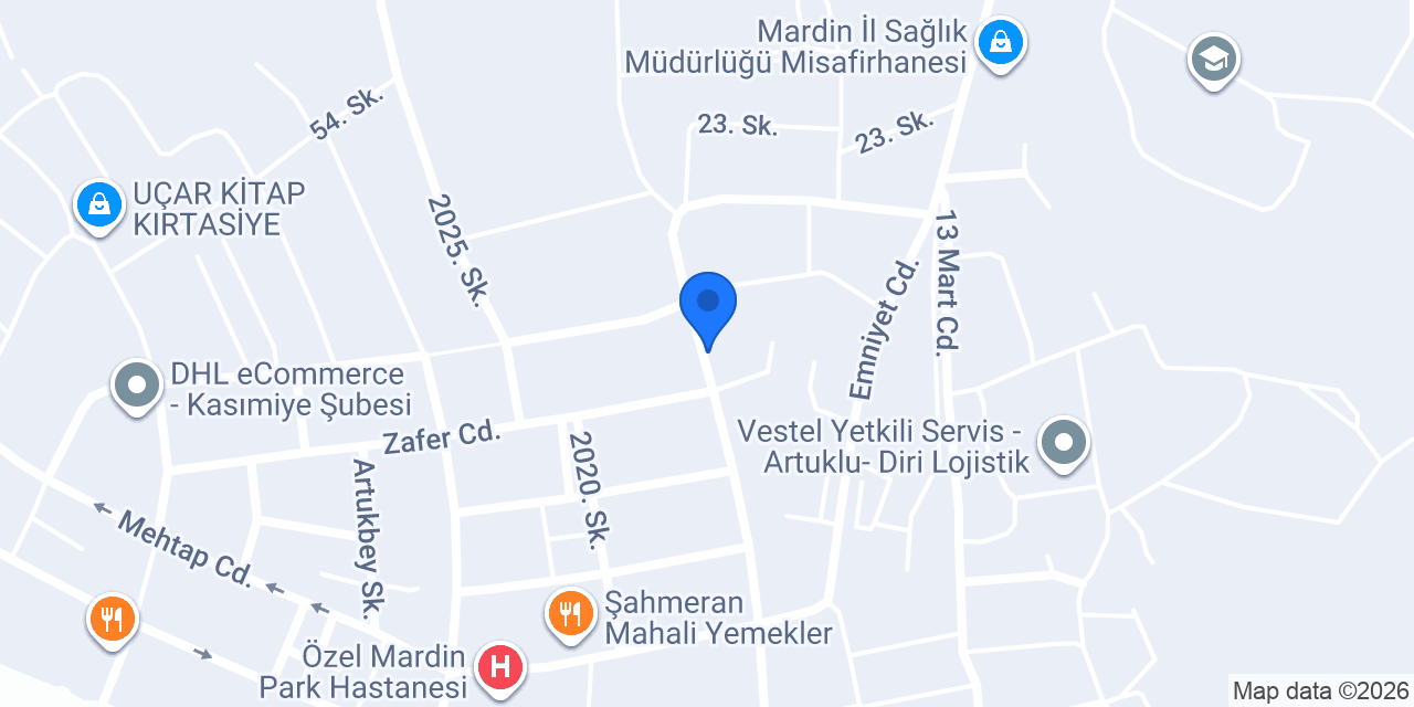 ŞİRİN ECZANESİ konumu