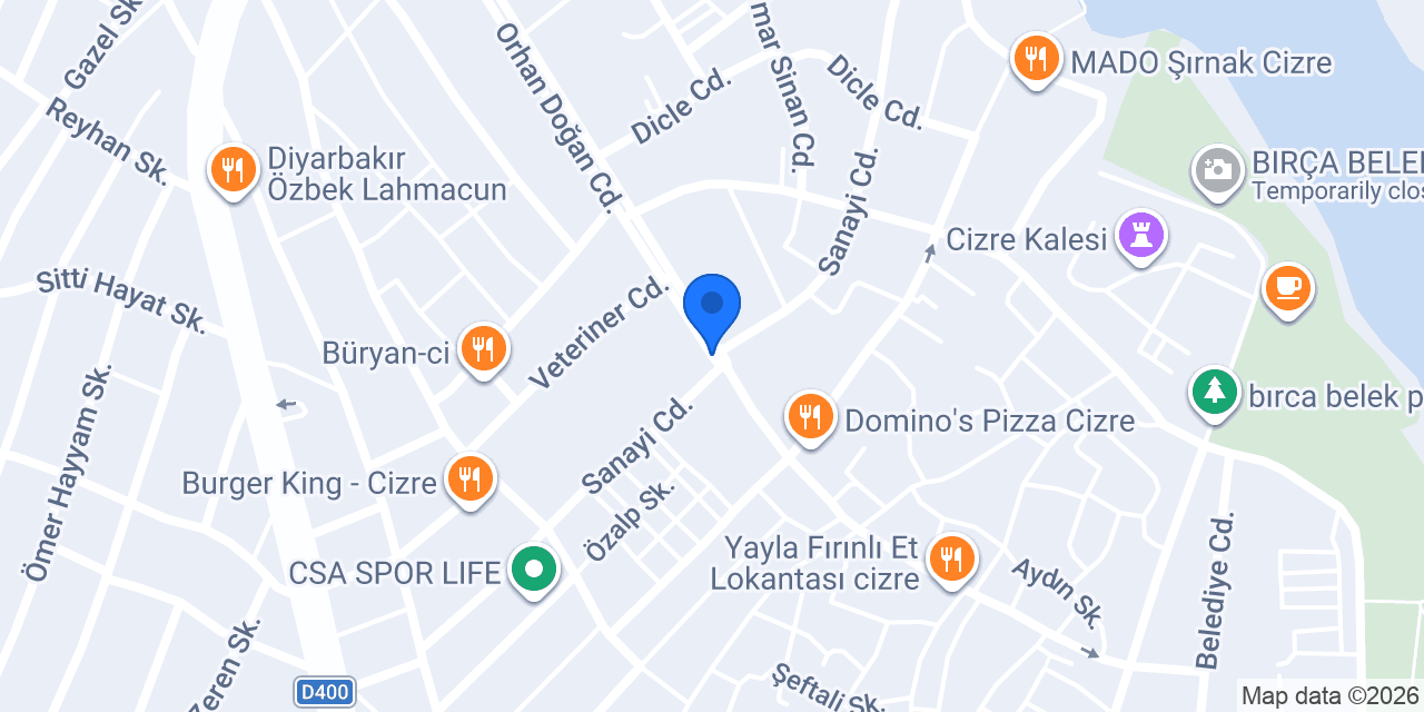 Av. Hüseyin Sedat SÜLGER konumu