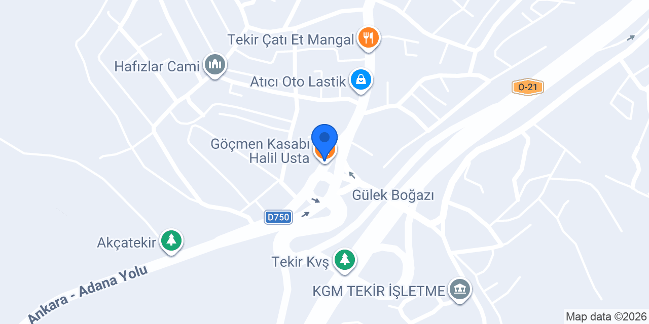Asmaaltı Kebap konumu