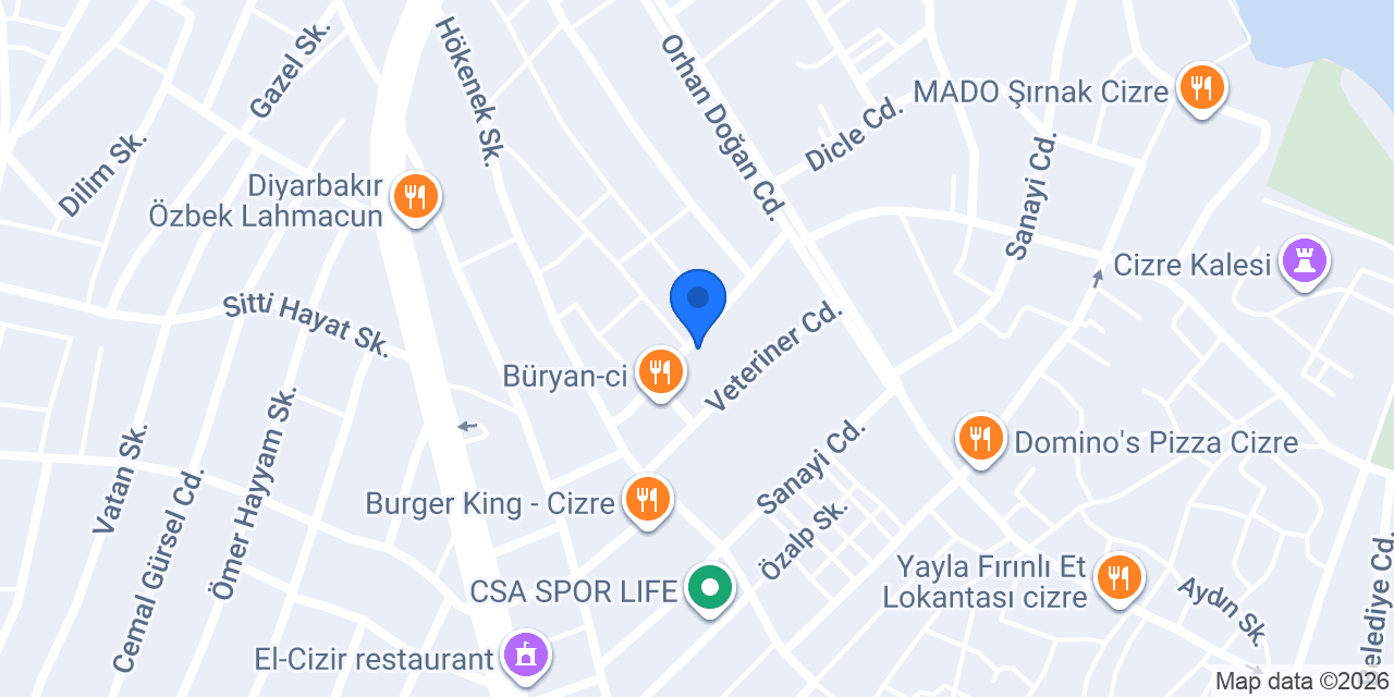 Zeri Kişisel Bakım konumu