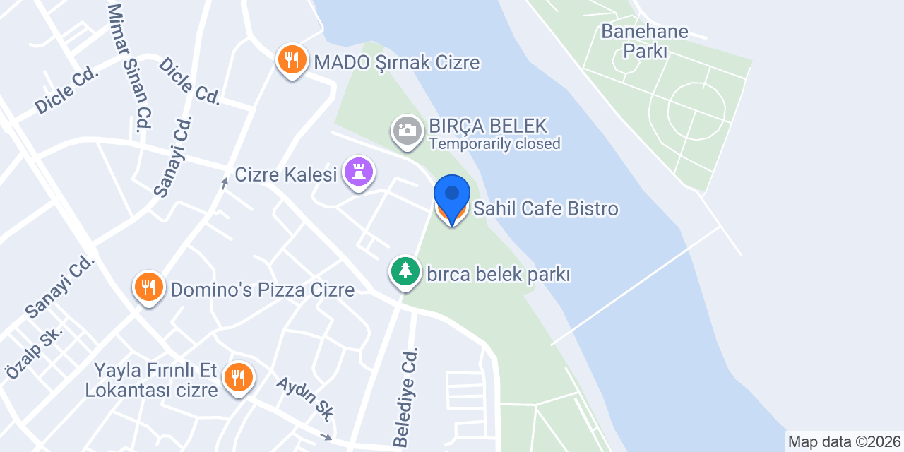 Sahil Cafe Bistro konumu